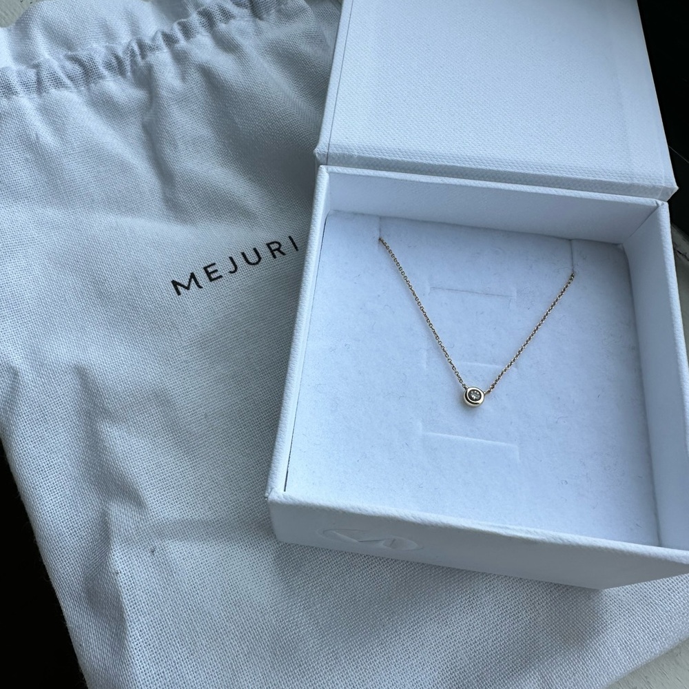 Mejuri Diamond Necklace